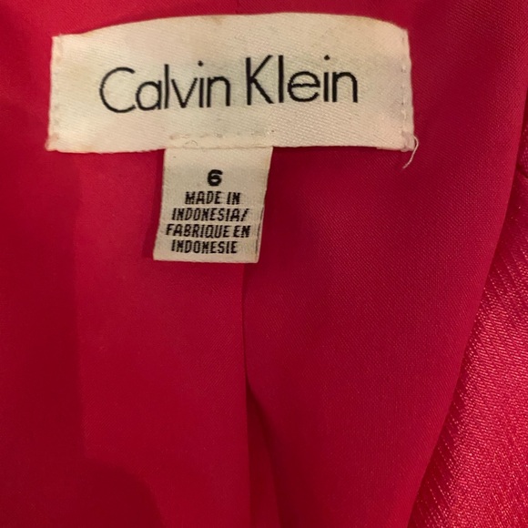 Calvin Klein Bold Pink Blazer - Picture 4 of 4